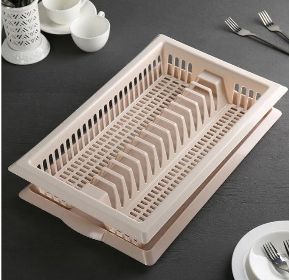 Сушилка для посуды "Мечта хозяйки" №3 (св.бежевый)