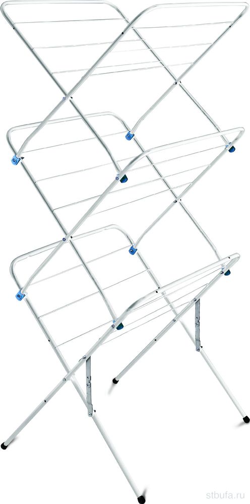 Сушилка СБВ2/Б "НИКА"для белья напольная складная белый