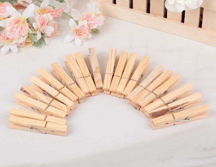 Набор прищепок деревянных 20 шт. 7х1 см 753052   						