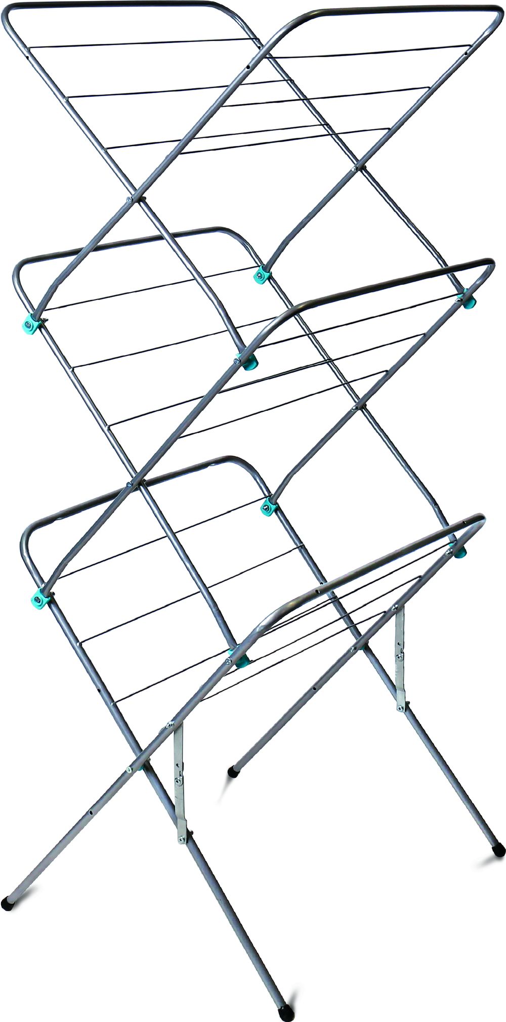 Сушилка СБВ2/С "НИКА"для белья напольная складная сереб