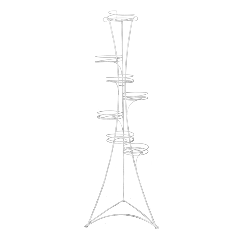 Подставка д/цветов "Стелла 7" (Белое сер.,Белый) ПДЦ 87