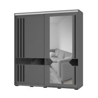 Шкаф-купе Крафт-9 1962*594*2176 Графит