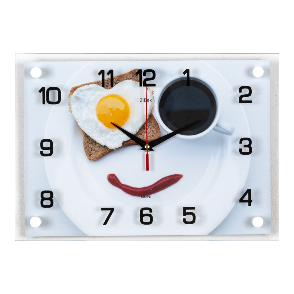 Часы настенные "Веселый завтрак""21 Bek"2535-892