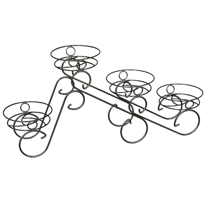 Подставка д/цветов "Фиалка 4" (Медный антик) ПДЦ 150  М