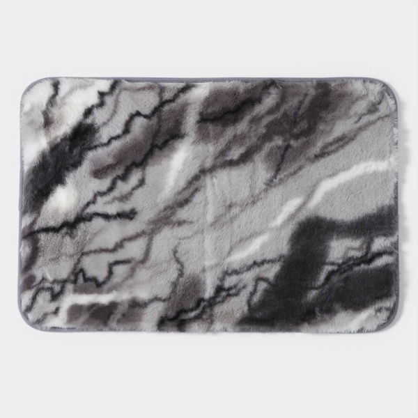 Коврик для дома SAVANNA "Мечта", 40х60 см, цвет серый, 