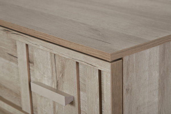 Scandica Oslo 455 Комод Дуб серый Craft