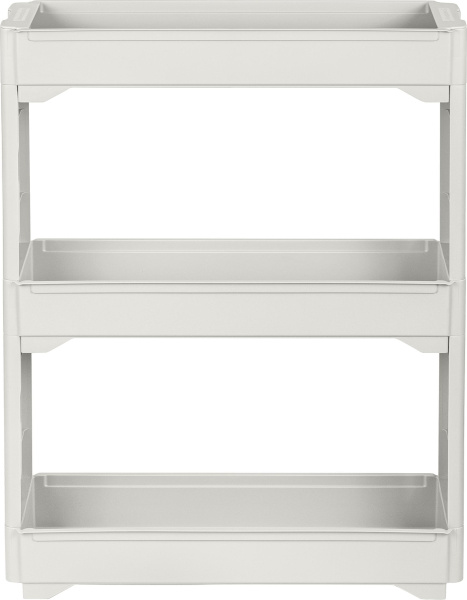 Этажерка Keeplex Regular  трехсекц узкая белое облако