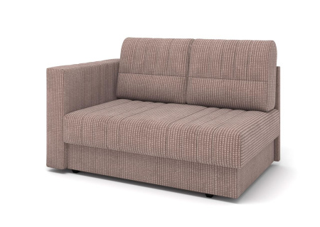 Диван м/г "Майя " ЛЕВАЯ (кушетка) Sense 02 cappuccino 