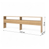 ВЕНСЕН Полка к кровати Дуб сонома