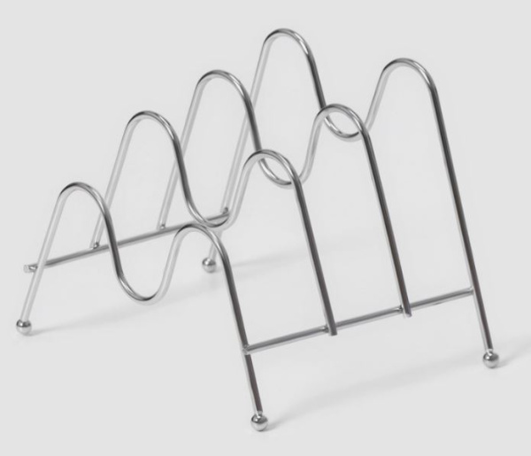 Подставка для крышек Доляна, 21×14×14 см, на 3 предмета