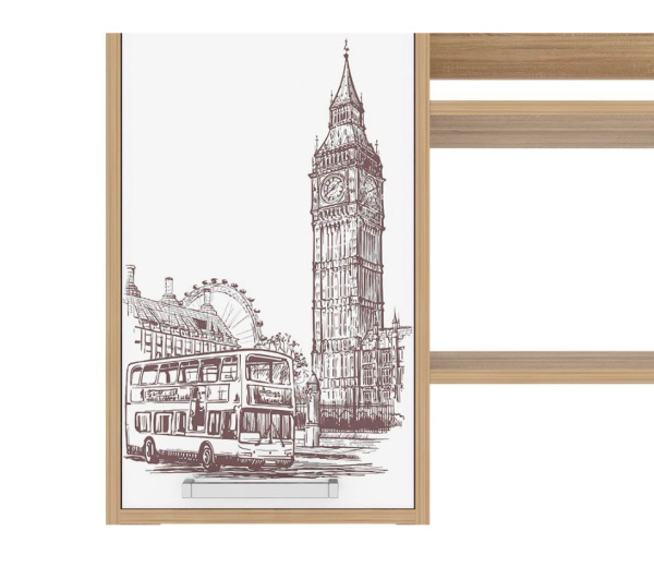 Лайт-1 Надстройка стола компьютерного 1200