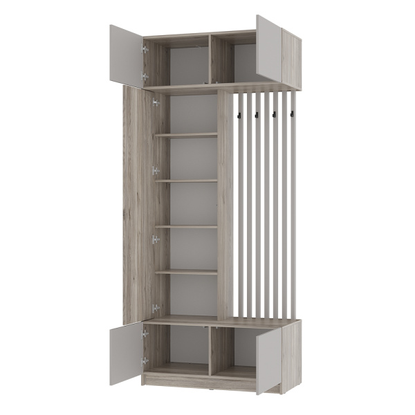 Прихожая Багира ПР-03 Дуб смоки