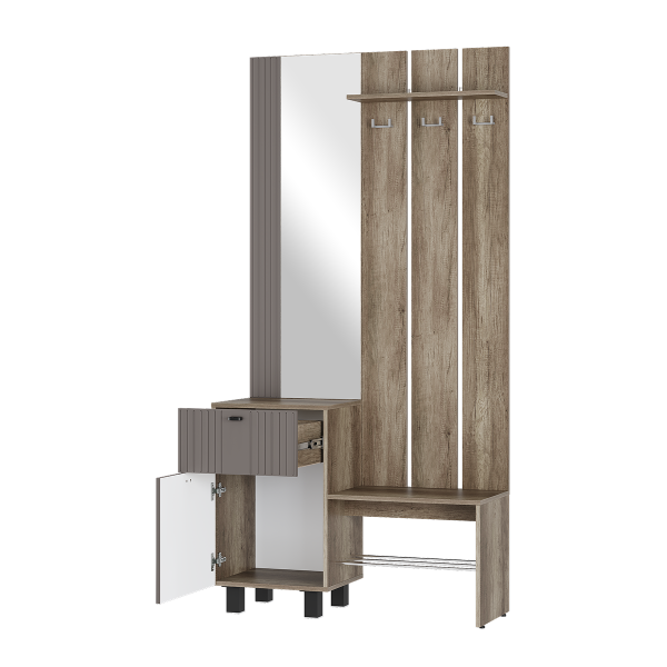 Прихожая Олива ПР-04 Дуб каньон