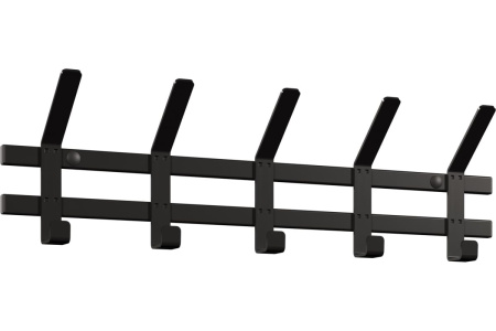 Вешалка Торонто 5 металл Черный*580