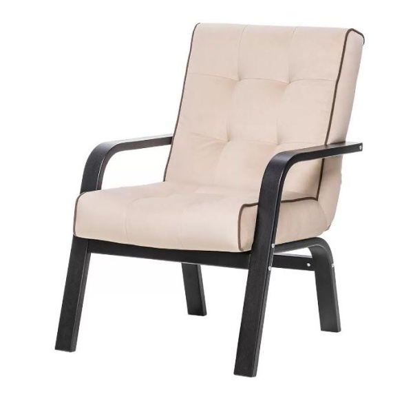 Кресло Leset Модена(венге/ткань V 18 кант V 23)