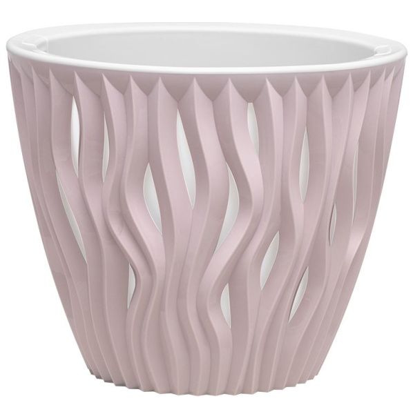Кашпо "Вдохновение" (1,6л.) Цв. Бежево-розовый 