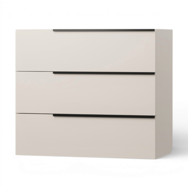  Комод для одежды Сен-Дени 3 ящика Кашемир/Дуб Латте