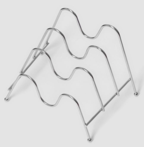 Подставка для крышек Доляна, 21×14×14 см, на 3 предмета