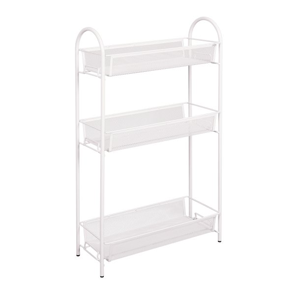 Этажерка Ладья 13 3-х секцион.белый Э399  Б