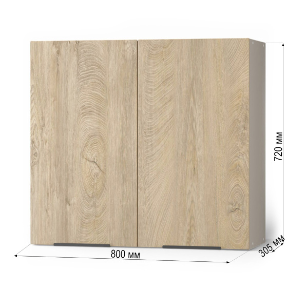 ВИГО  Шкаф настенный 2-х дверный 800 