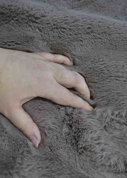 Ковер Китай"Шагги Софт"1,2х1.8 м.тёмн.-бежевый MR-176