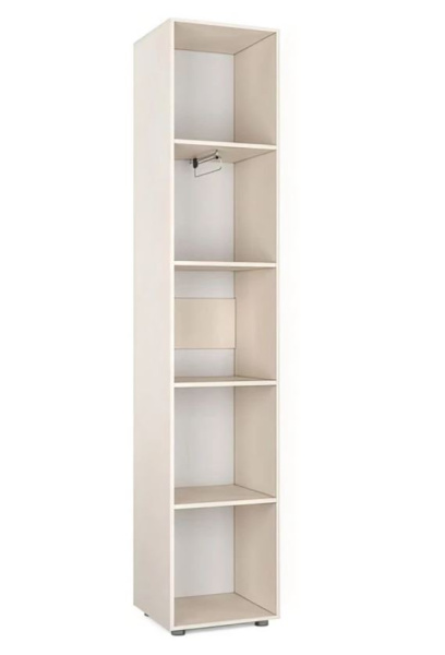 Рица Мод.РЦ-2а Шкаф 1 дв д/ белья лам. Сатин/Заречье