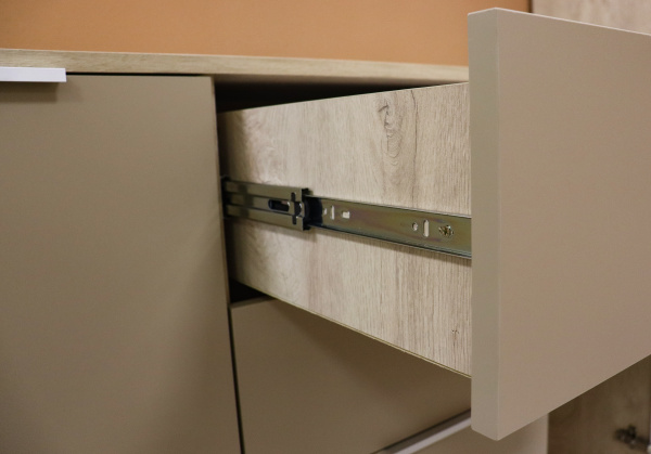 Сен-Дени Комод 1300 Дуб Эндгрейн/Вижн матовый