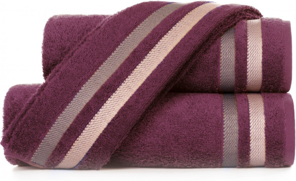 Полотенце Aquarelle МХ40 50/90 Исландия темно бордовый 